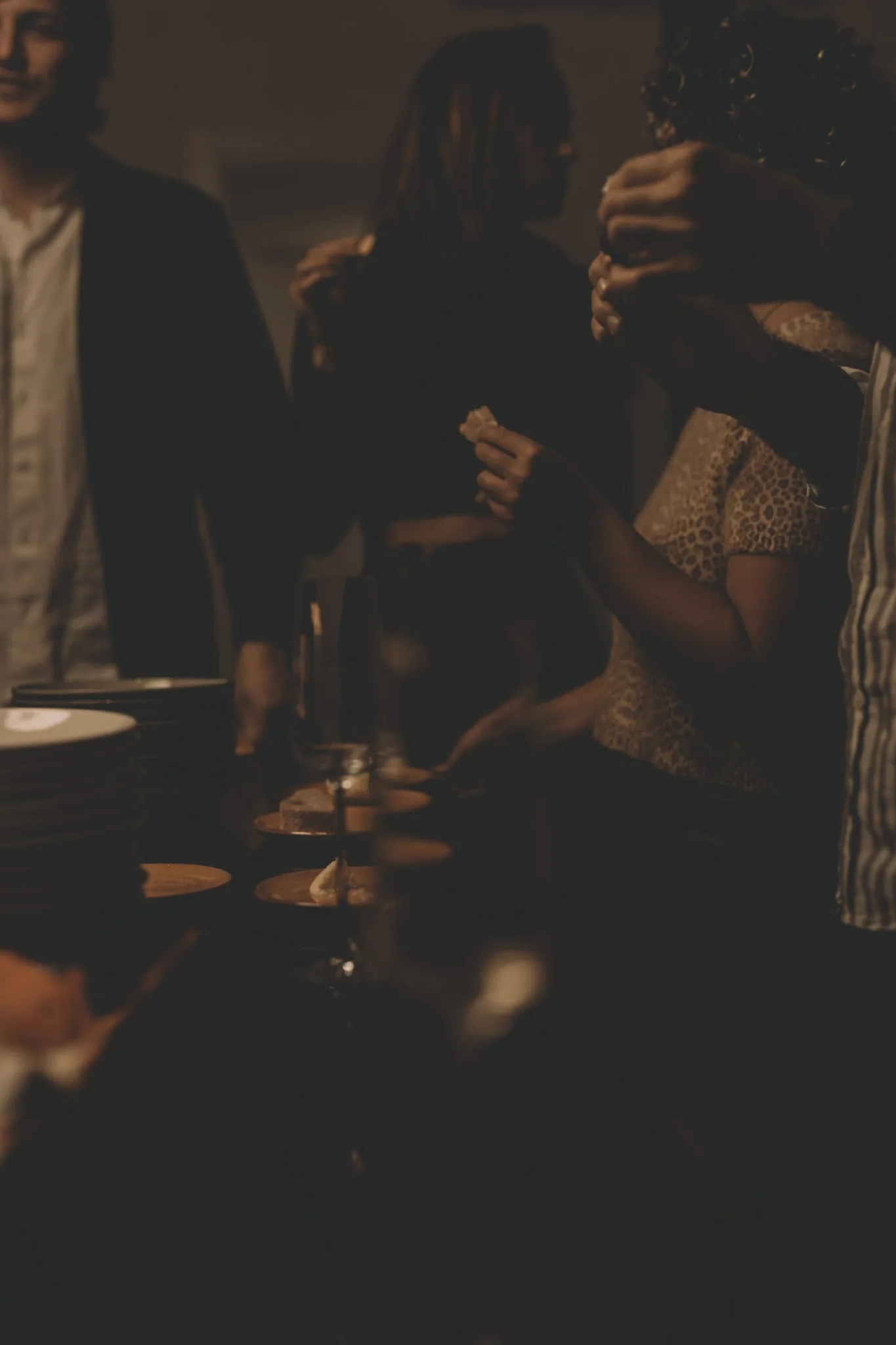 Guests during the performance